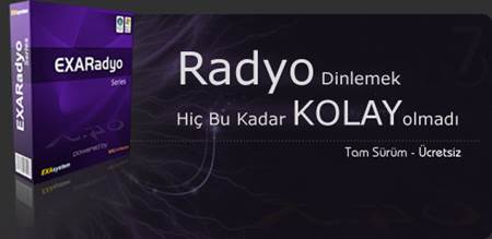 Türkçe Ücretsiz Radyo Dinleme Programı – EXARadyo İndir