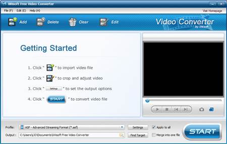 Türkçe Ücretsiz Format Dönüştürme Programı – iWisoft Free Video Converter İndir