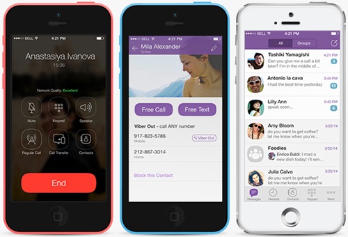 iPhone ve iPad İçin Mesajlaşma ve Sesli Arama Uygulaması – “Viber” iOS İndir