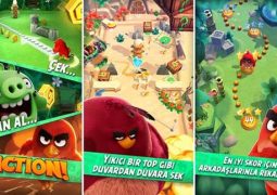 iPhone ve iPad İçin Pinball Oyunu – Angry Birds Action! İndir Yükle