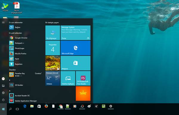 windows 10 yıldönümü güncellemesi