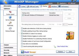 Windows XP Hızlandırma ve Bakım Programı – WinXP Manager İndir