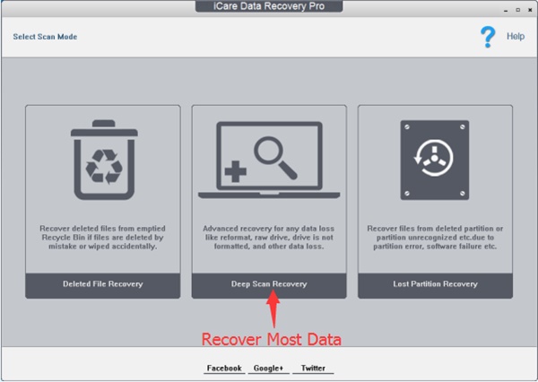iCare Data Recovery Free Edition