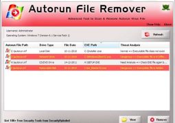 Autorun Virüslerini Silme Programı – Autorun File Remover İndir