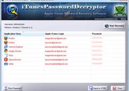 iTunes Şifre Bulma Programı – iTunes Password Decryptor İndir